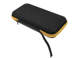 Bolsa para Transporte de Console Jogos, Estojo Jogos Portátil, Minimalista, Preta, 23,50 X 12,00 4,00 Cm, 1 Unidade GOKOCO