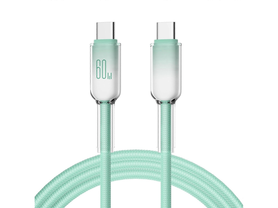 Lurelia Cabo Usb-c Bilateral, Carregamento Rápido, 60 W, Pd30w, 480 Mbps, Telemóveis