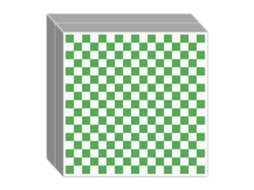 200 Folhas De Papel Quadriculado Para Alimentos, Ideal Cestas Plásticas, Especialmente Embrulhar Pão, Cor Verde.