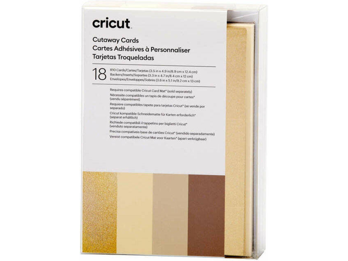 Cricut Recorte Cartões Neutros R10 (8,9 Cm)
