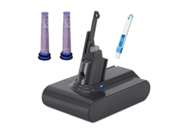 Filtro V7, Adaptador de Bateria Substituição V7+2xpre-+escova 21.6v Para V7 Animal/extra/absoluto/gatilho Aspirador Limpadores