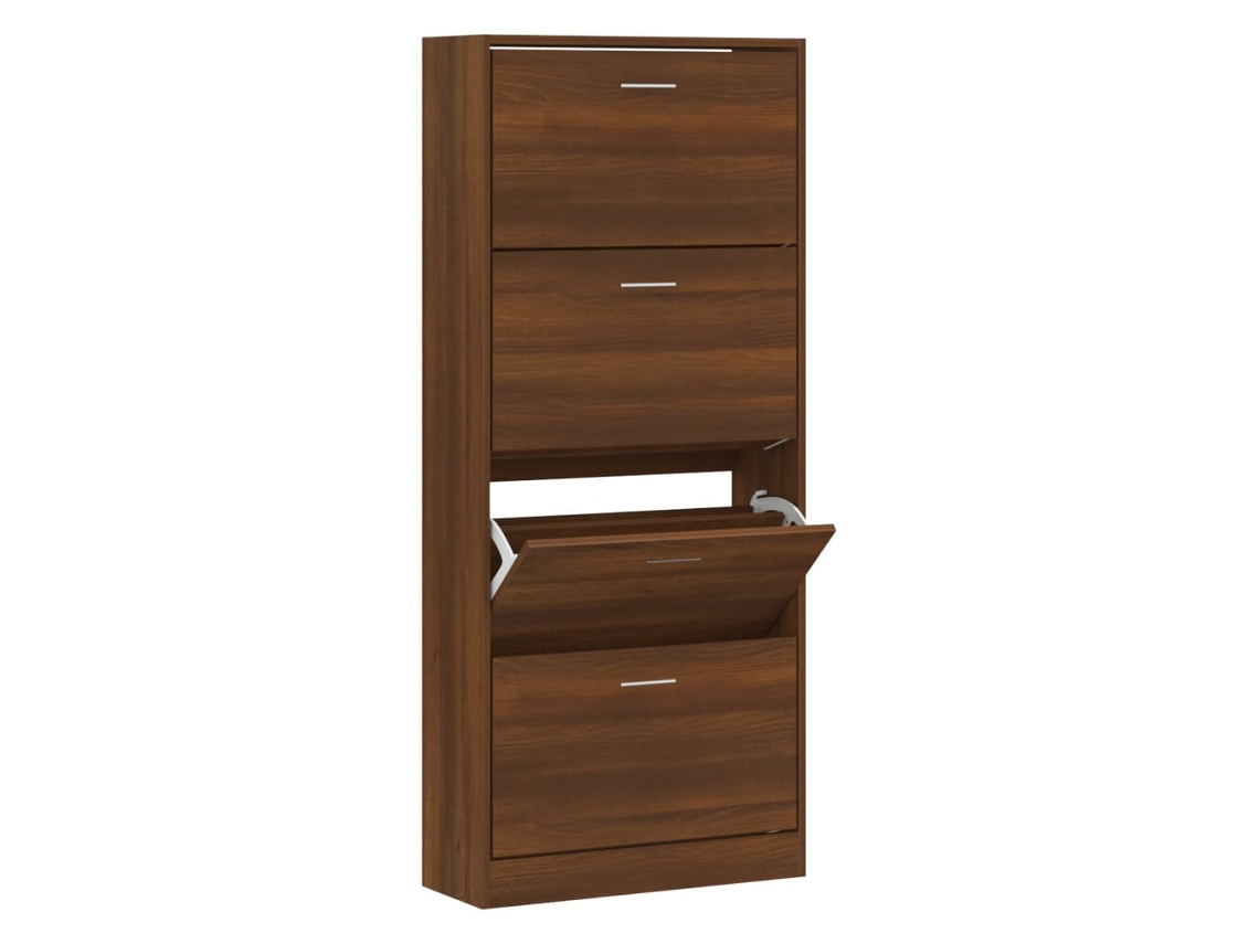Sapateira Carvalho Castanho MAISON EXCLUSIVE 63x24x147 cm