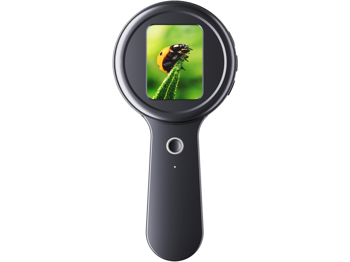 Microscópio Digital Portátil Com Ecrã Hd De 2 Polegadas, Ampliação De 200x