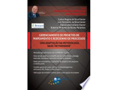 Livro GERENCIAMENTO DE PROJETOS DE MAPEAMENTO E REDESENHO DE PROCESSOS de XAVIER, CARLOS MAGNO DA SILVA | XAVIER et al. (Português do Brasil)