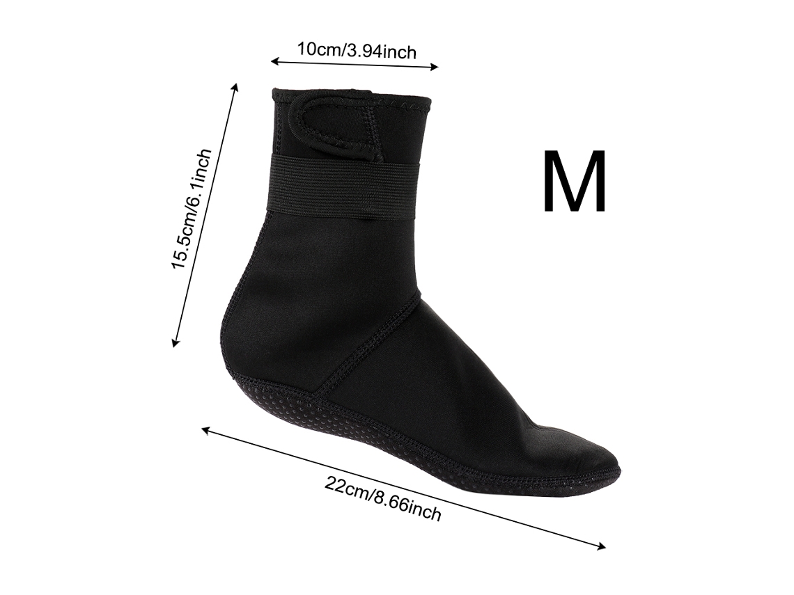 Calcetines de Buceo Cálidos 3mm de Caucho S/MARCA