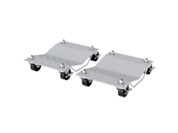 Jack ul de Manobra 2 Peças Auxílio de Manobra Macaco para Troca de Pneu com 4 Rodas para Carro do Carro 40,5l X 30w X 13,5h Cm Cinza
