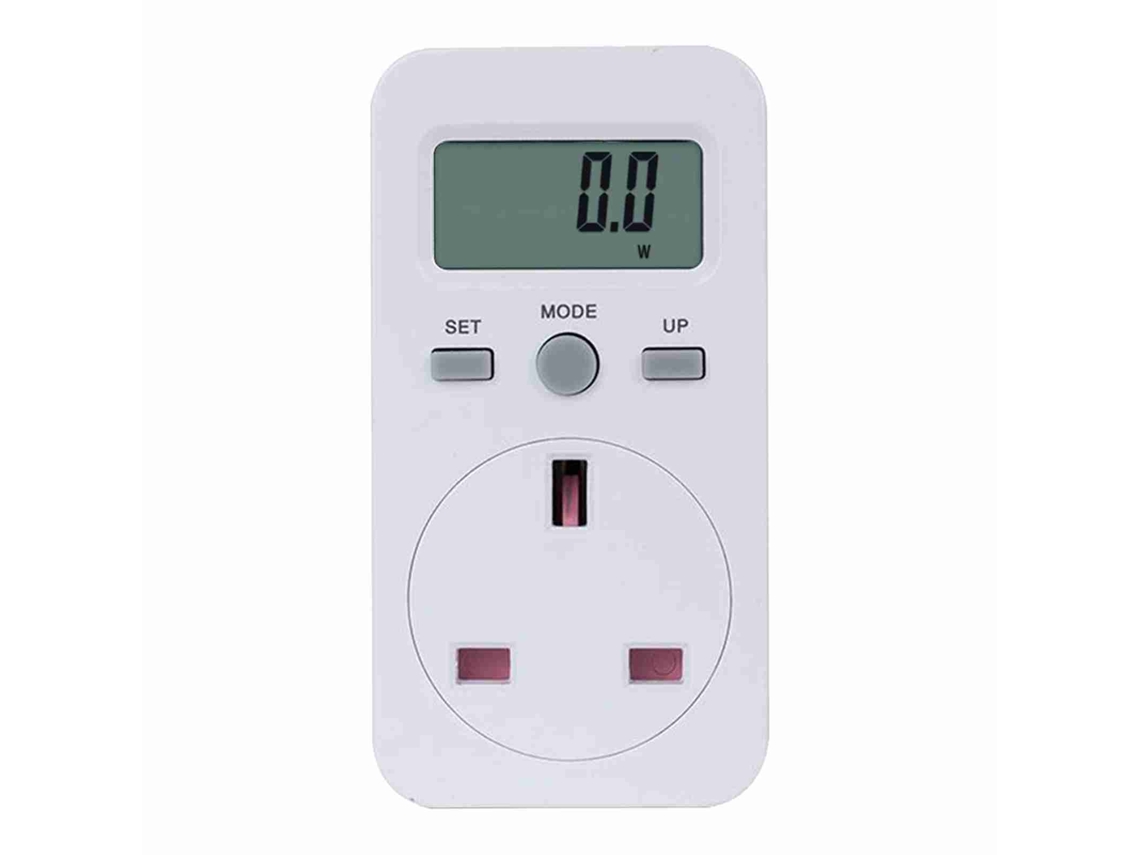 Monitor de Energia Digital YURU com Teste de Consumo de Eletricidade na Tomada