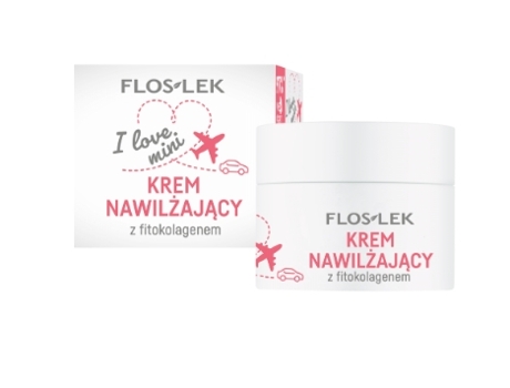 Creme Hidratante Floslek I Love Mini Com Fitocolágeno, 15 Ml