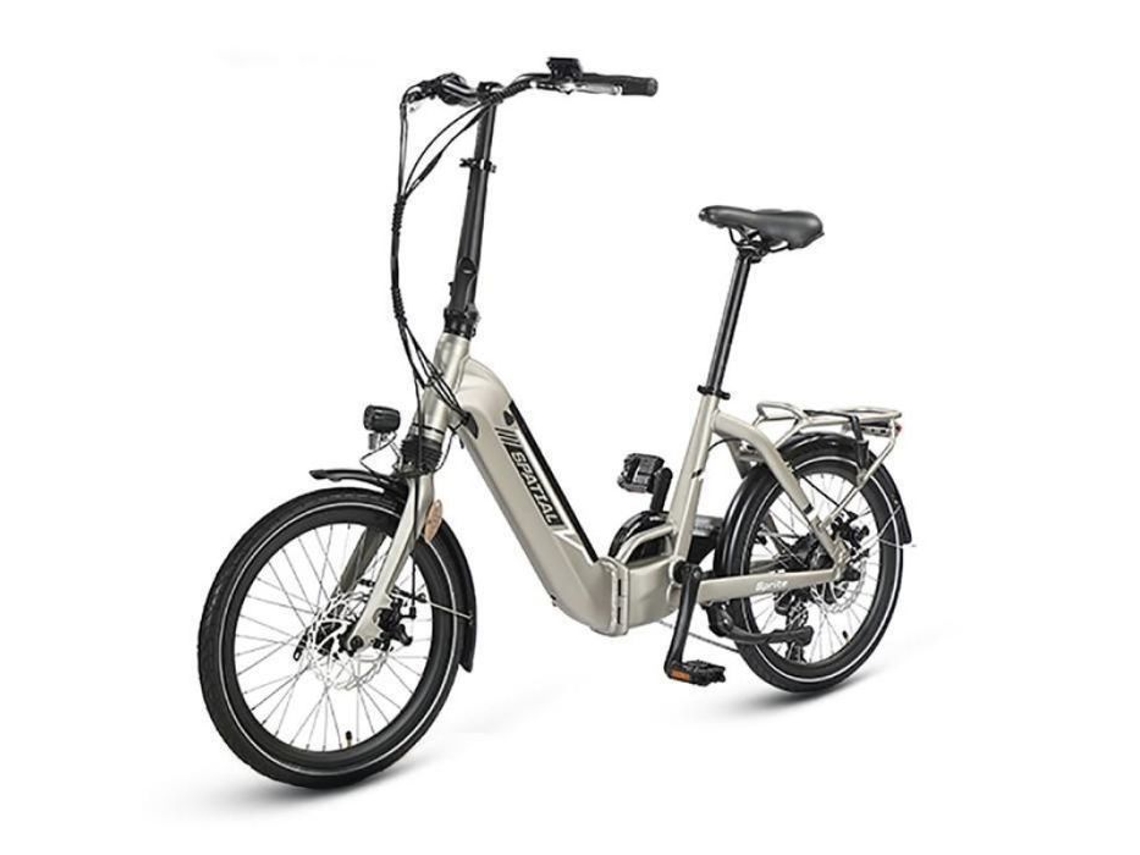 Bicicleta Elétrica Dobrável - Spatial - Spa2001 - 250w (pico 500w) - Bateria Removível 70 Km - Rodas 20'', Shimano 7 Velocidades