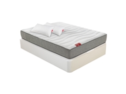 Pack PIKOLIN Sommier Branco + Colchão Espuma Ultra + Almofada Grátis (105 x 200 - 58 Cm de Altura)