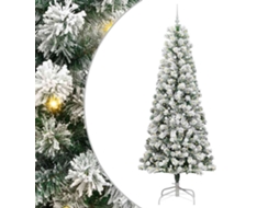 Árvore De Natal Artifical Com Luzes Vidaxl Verde Pvc (240 Cm)