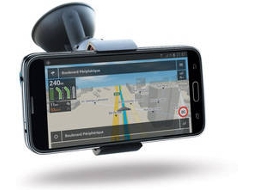 Suporte MOBILIS Universal Car Holder Smartphone 3-6'' Preto