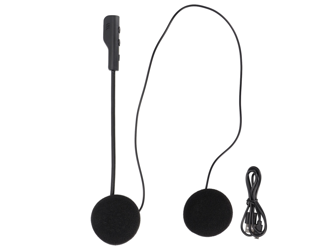 Fone De Ouvido Bluetooth 5.0 Para Capacete Com Controle De Volume E Redução De Ruído Para Motocicleta