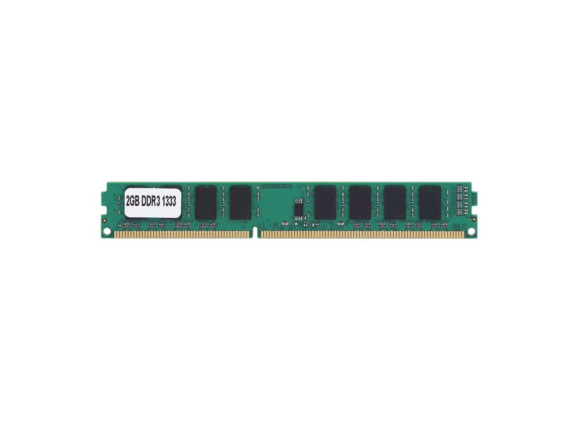 Memória Ram Ddr3 2gb 1333mhz Para Intel/amd Com Transmissão De Dados Super Rápida