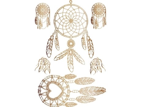 Transfer Termocolante Atrapa Sonhos Cobre A4 Ki Sign