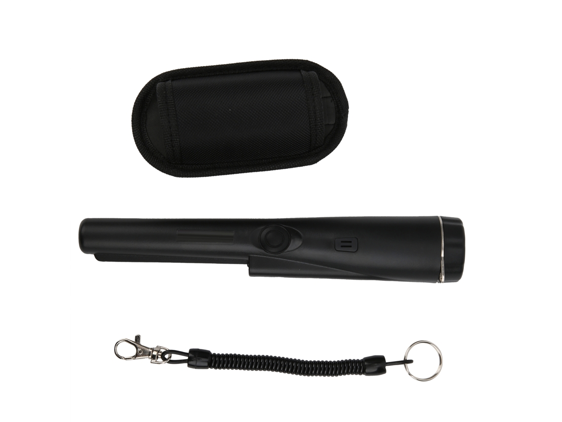 Yuru detector de Metais Portátil 360 Graus com Lanterna Led Ip66 Alta Sensibilidade Probe Localizador