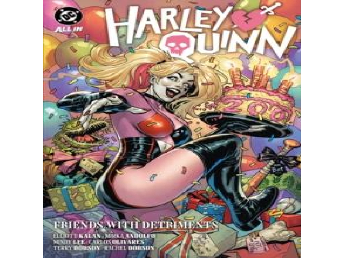 Livro Harley Quinn Vol. 2 Friends with Detriments de Elliott Kalan (Inglês)