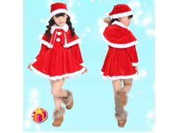Trajes de Natal para Crianças Ternos de Desempenho Meninas 140Cm