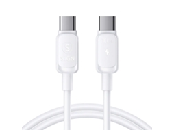 Cabo Sign Usb C Para Usb C 100w, 3m Branco Brilvibera