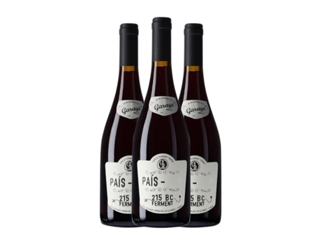 Vinho GARAGE WINE 215 BC Ferment Listán Preto Valle del Maule (0.75 L - 3 Unidades)