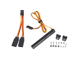 Mali kit de Lâmpada Led para Teto de Rc 16led Rgb com Modos Múltiplos Peças de Upgrade para Carros Rc Traxxas 1/18