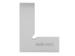 Régua De Ângulo Retângulo 90 Graus 50x40mm Para Marcenaria Ferramenta De Engenheiro