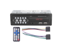 Rádio Carro Mp3 Bluetooth Usb Aux Cartão De Memória