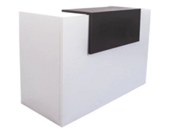 Balcão de Receção Basic OFILIKE (Cinza grafite - 160 cm)