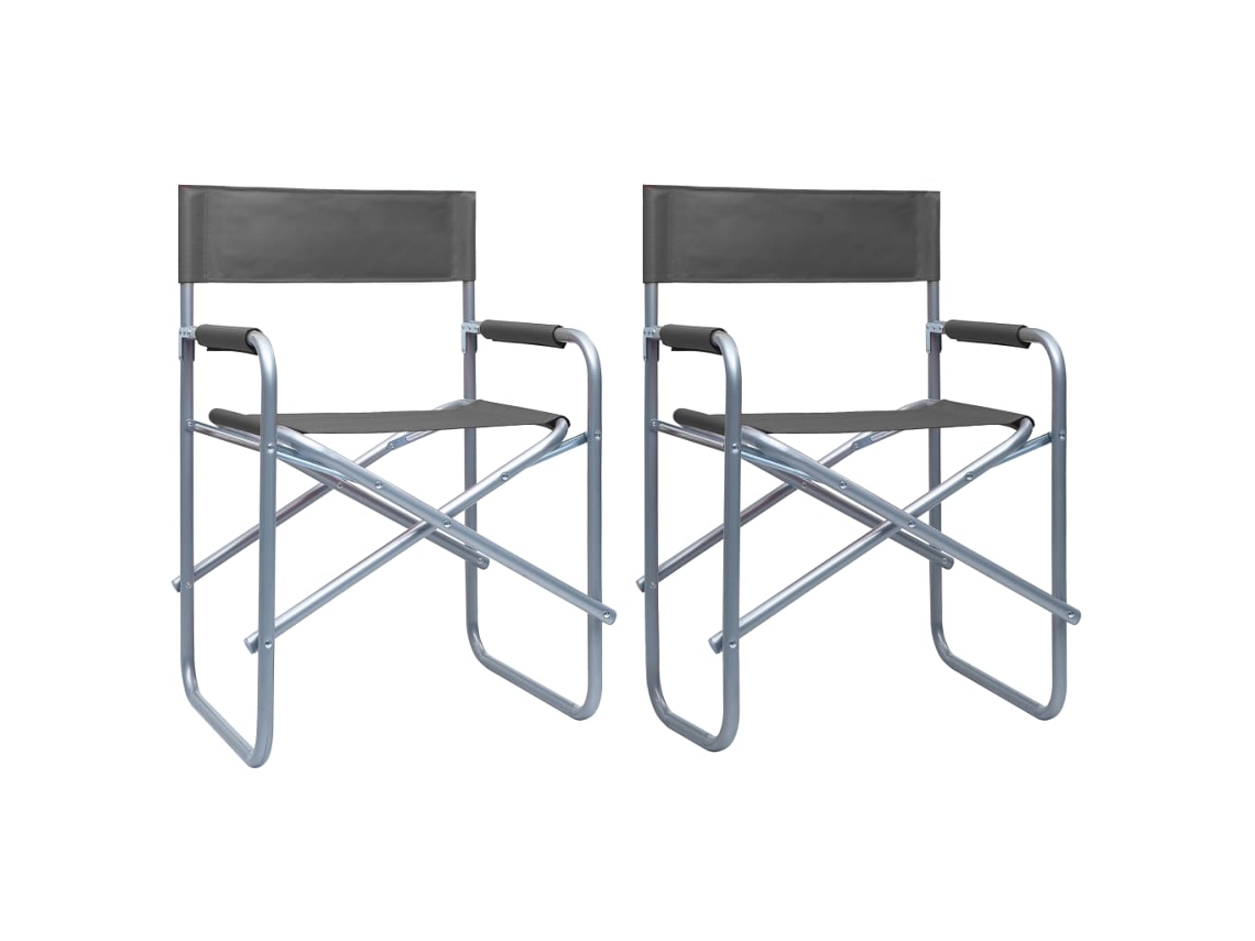 Director's Chair, Director's Chairs Vidaxl Cinzeto Metal (n/a)