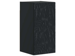 Vidaxl Armário De Parede Para Banheiro Delft Preto 30 X 31 X 59 Cm