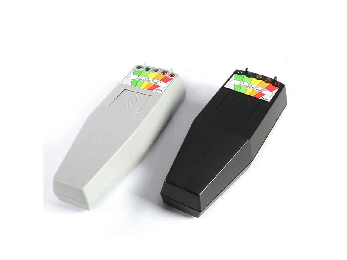 Yuru medidor de Campo Eletromagnético Emf Portátil com 5 Leds Monitor de Radiação Gauss Meter