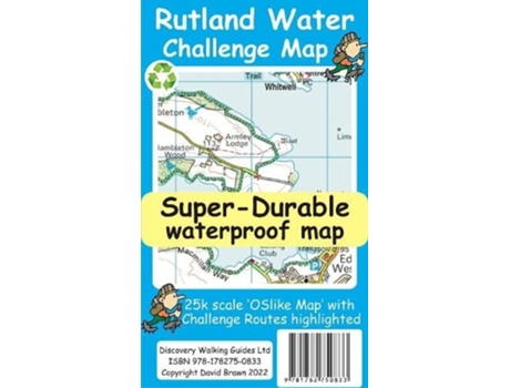 Livro Rutland Water Challenge Map And Guide De Brawn E David (inglês)