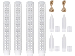 Espuma Plástica, Extensível Até 63,5 Cm , Musgo Esfagno Incluído Para Plantas, Espuma Gokoco (25 Polegadas)