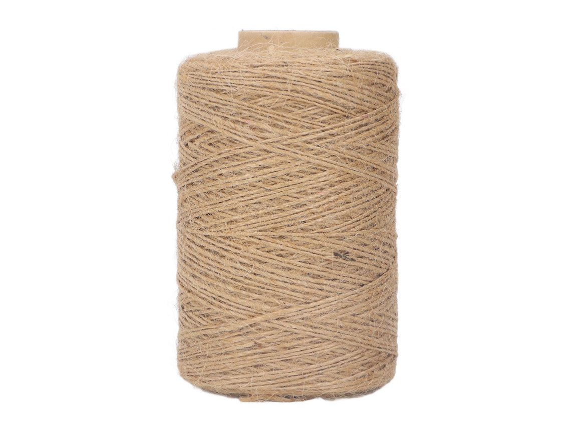 Fio de Juta 300m, 1mm, para Artesanato, Decoração, Casa, DIY S/MARCA