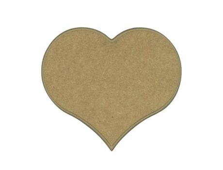 Trivet De Madeira Mdf - Coração Gomille