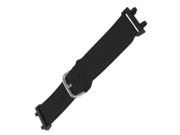 Pulseira De Relógio De Silicone Macio, Acessório De Substituição Ajustável, Adequada Para Relógio Inteligente, Preta. Olysi Shop
