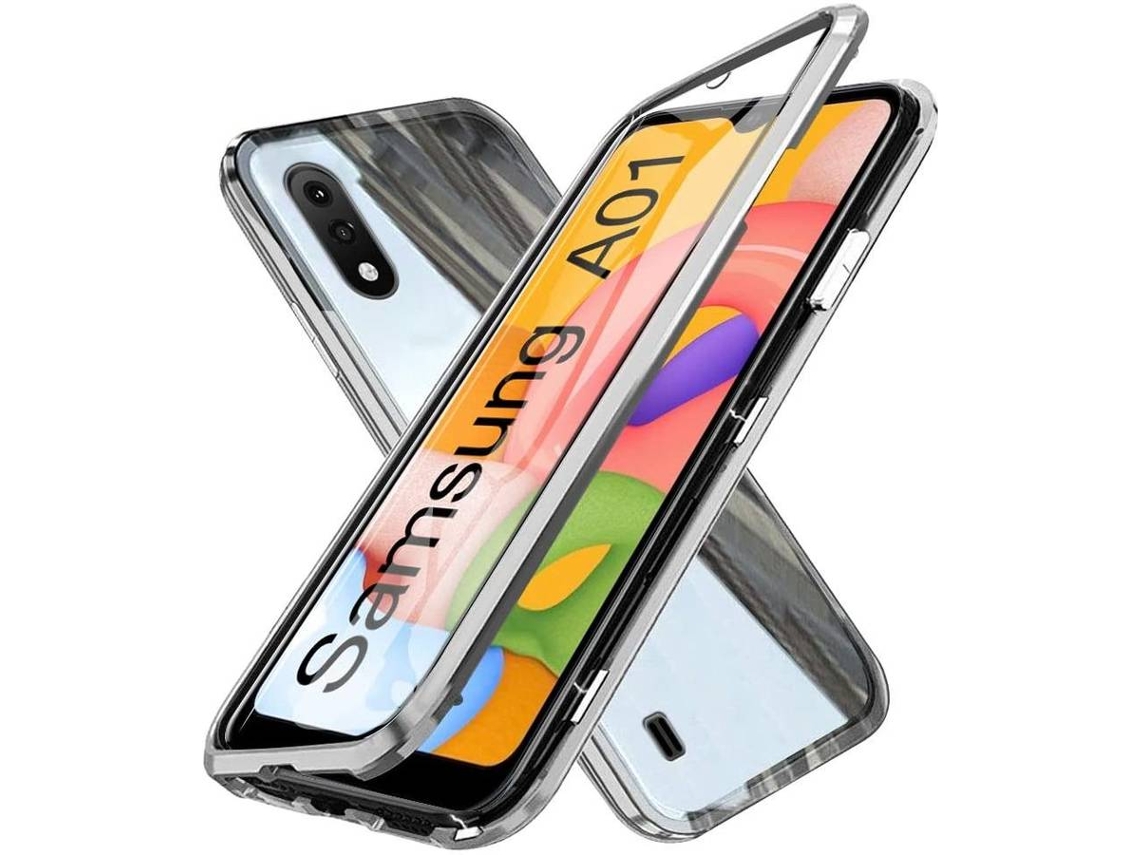Capa Samsung Galaxy A01 HONGWE. Prateado