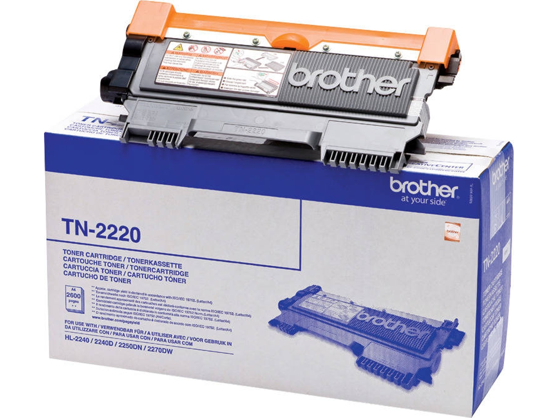 Toner BROTHER TN2220 Preto