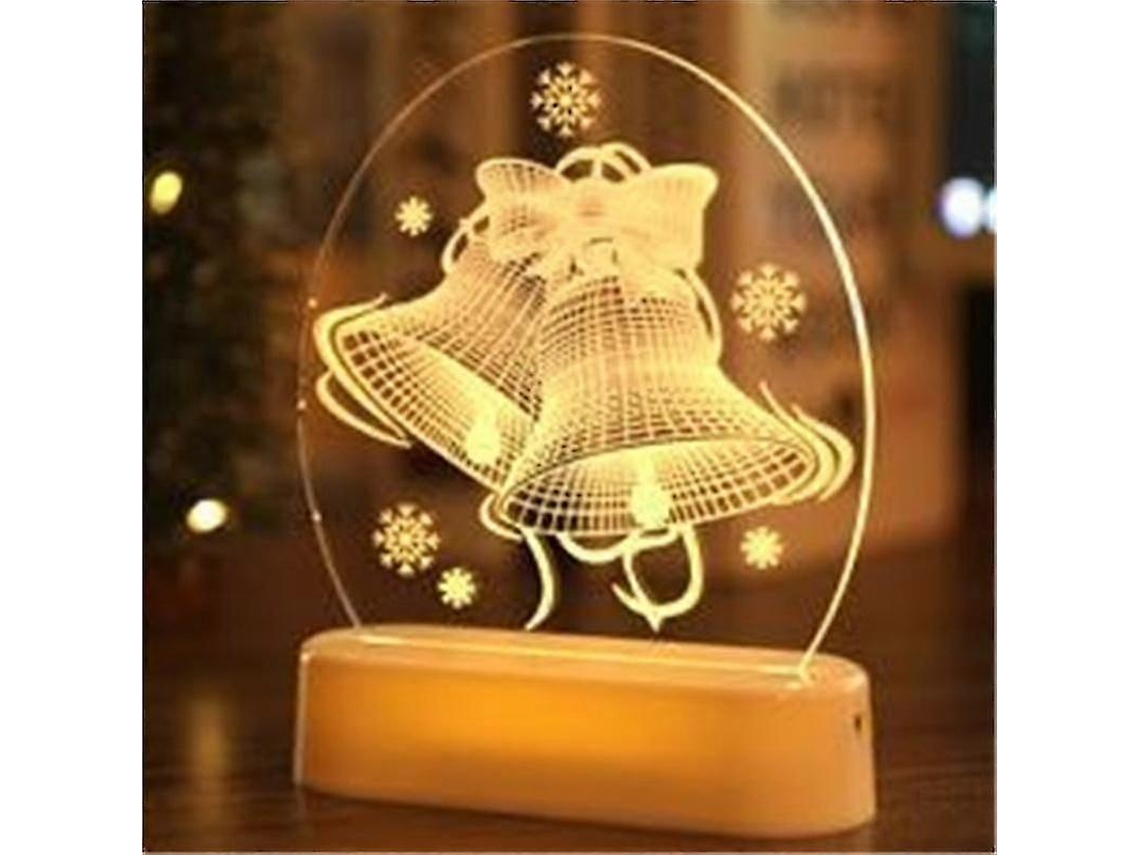 Luminria De Natal 3d Para Decorao De Quarto E Exterior. Hengjian