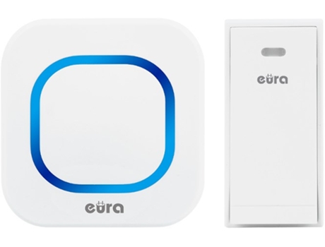Wireless Doorbell Eura Wdp 80h2 Folk Battery Free, Push Button , Expandable (kinetic)