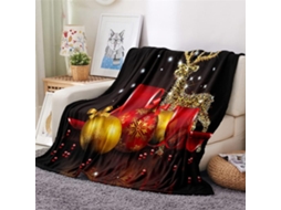Manta de Flanela Fansu com Estampa 3d Quente e Macia Microfibra para o Inverno Ideal Cama Ou Sofá Adequada Adu