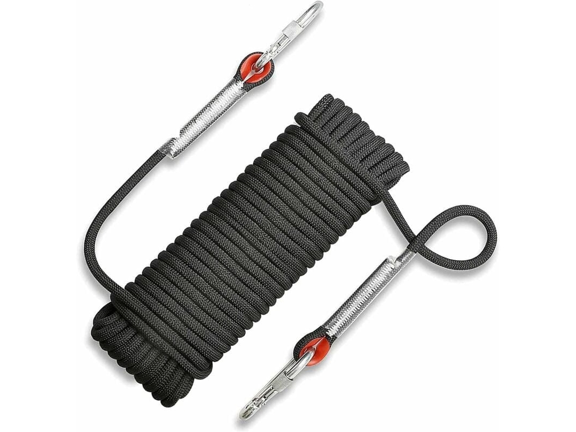 Corda De Segurança Para Alpinismo Ao Ar Livre 20m Antidesgarro, 10mm Para Escalada, Resgate E Hiking