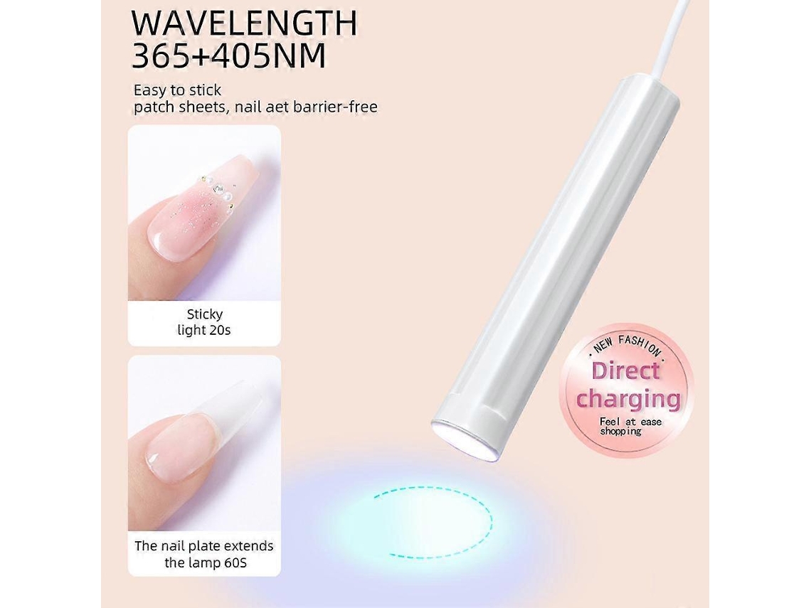 Lâmpada De Manicure Portátil, Mini Lâmpada De Manicure, Secagem De Unhas Postiças Ly Ebike