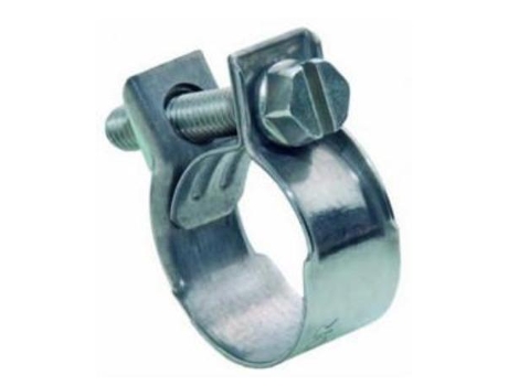 Abrazadera con tornillo 16x18 zincado caja 100