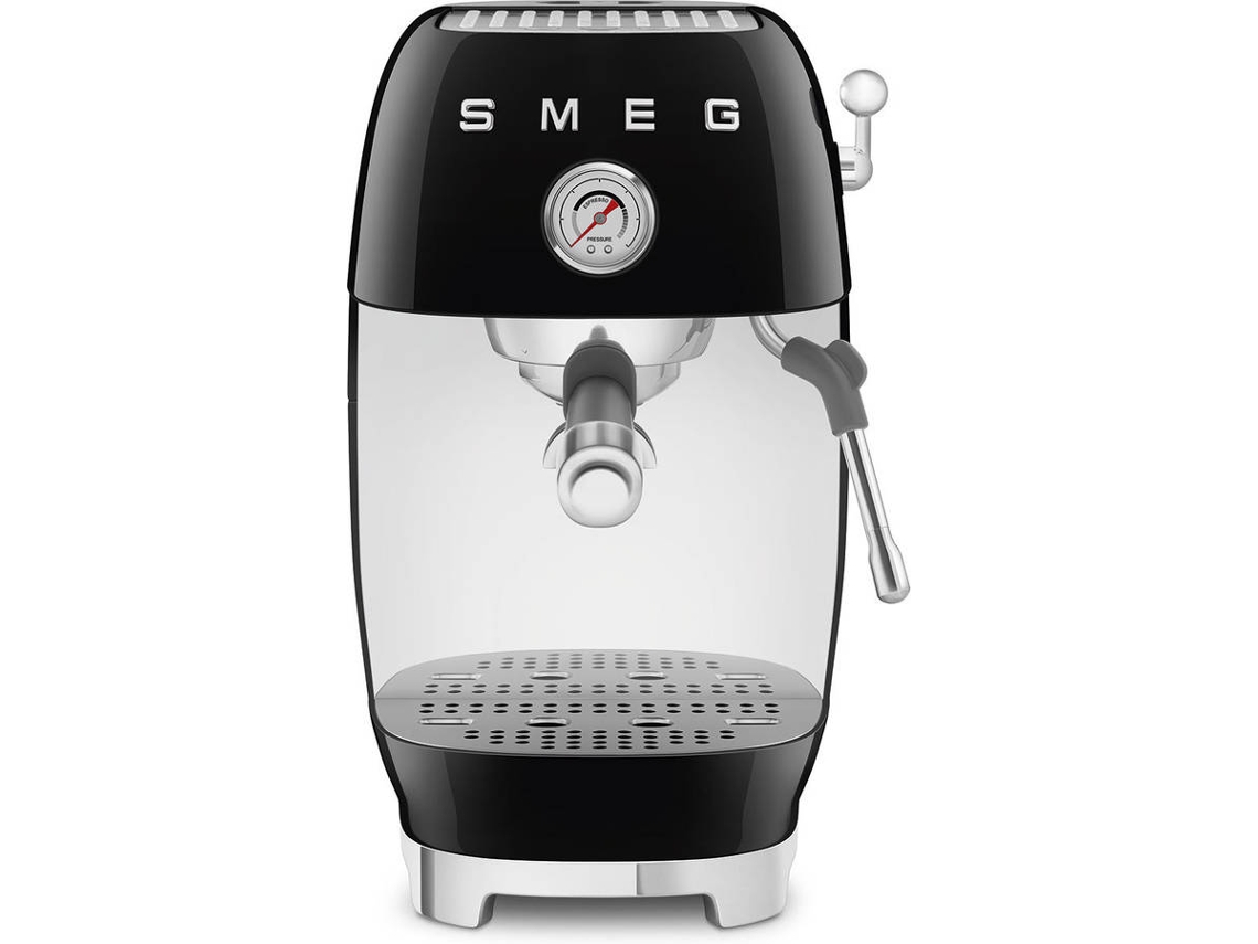Máquina de Café com Cold Brew SMEG ECF03BLEU (15 Bar - Café Moído e Pastilhas - Preto)