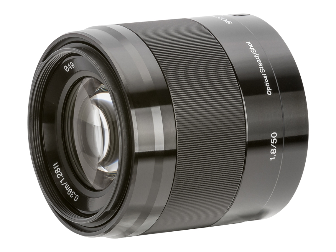 Objetiva SONY SEL50F18B.AE (Encaixe: Sony E - Abertura: f/22 - f/1.8)