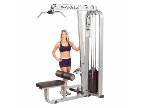 Equipamento de treino de força PROCLUBLINE Lat Mid Row Pile de poids 95 kg
