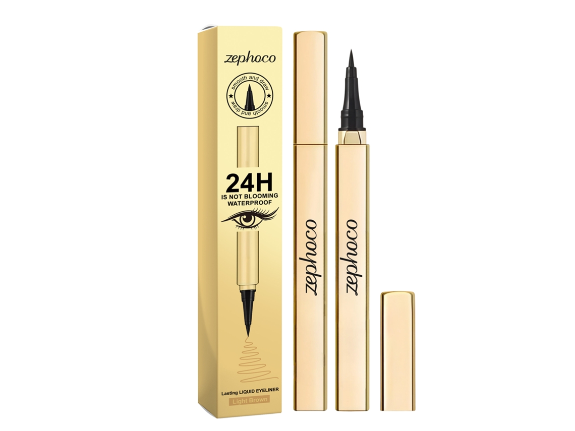 Eyeliner Líquido Marrom Claro Impermeável Worten