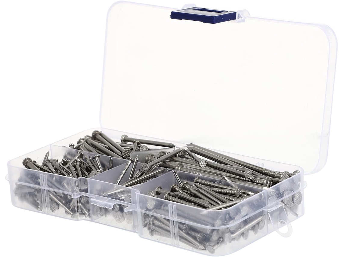 Kit De Pregos Para Pendurar Quadros Com 460 Peças Em Aço Inoxidável