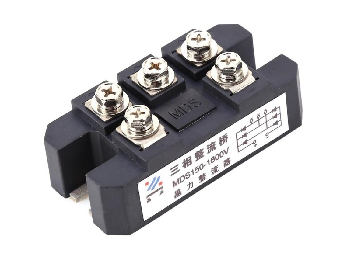 Retificador De Ponte De Diodo Trifásico Mds 150 A 1600 V Aquaforge